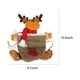 thumbnail image 3 of Adornos navideños, adornos para el árbol de Navidad, regalos de Navidad, bolsa de manzanas navideñas, bolsa de regalo para muñecos navideños, bolsa de dulces con cordón, decoración navideña, saco de m, 3 of 5