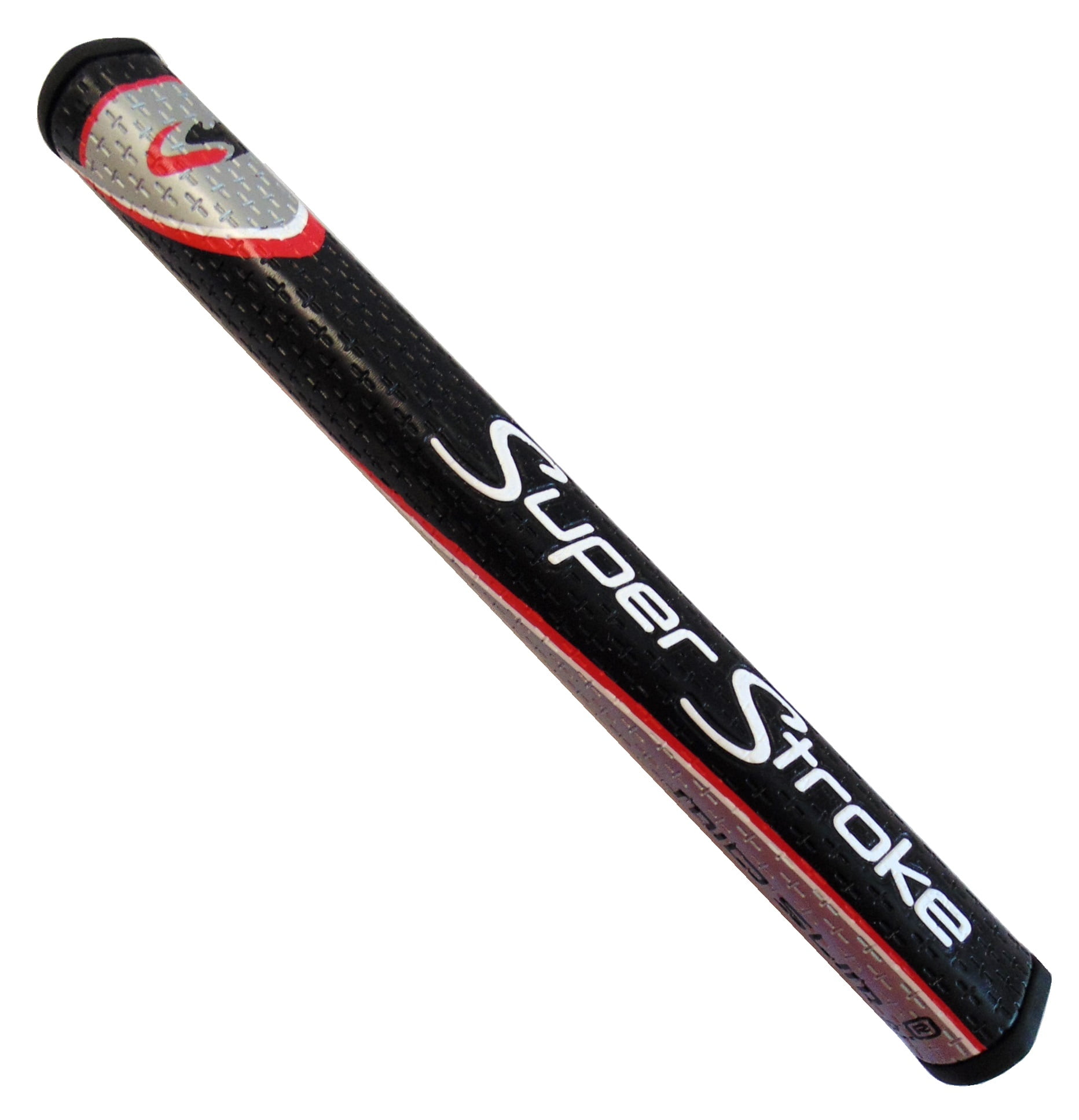 NEW Taylormade SuperStroke Mid Slim 2.0 Black/Silver Putter Grip Super ...
