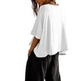 thumbnail image 5 of Sherrylily Summer Women Oversized Cropped T-Shirts Casual Short Sleeve Loose Tops, 5 of 6