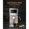 thumbnail image 4 of 20 Bar Espresso Machine with Milk Frother, Touchscreen Control & Adjustable Temperature for Cappuccino, Latte, 4 of 8