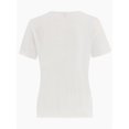 thumbnail image 3 of Women's Lightweight and Soft T-Shirt Curved Hem Crew Neck Smooth Trendy Sleep Lounge Pajama Tops, 3 of 5