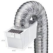Deflecto Supurr-Flex Indoor Dryer Vent Lint Trap Kit