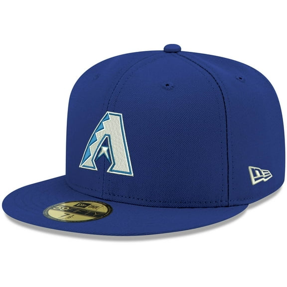 Men's New Era Royal Arizona Diamondbacks White Logo 59FIFTY Fitted Hat