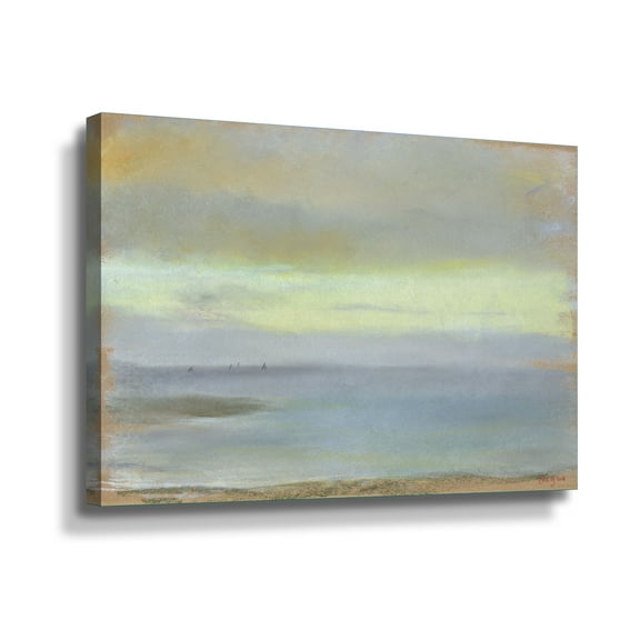 ArtWall Edgar Degas Marine Sunset Wall Art