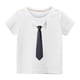 thumbnail image 2 of Niño Pequeño Camisa de Pascua Chico Manga Corta Camiseta Gráfica Cuello Redondo Crop Top para 3-14 Años Niñas Y Chico, 2 of 3