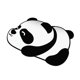 thumbnail image 3 of Alfombrilla de de material tierra de diatomeas con dibujos animados, forma de animal, suave, lavable, súper absorbente, alfombrilla de , alfombrilla de panda mintiendo Soledad Cojín de suelo, 3 of 7