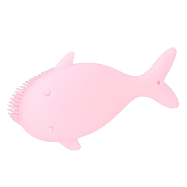 Cepillo de baño de Silicona Jadeshay cepillo de baño para bebés dibujos animados