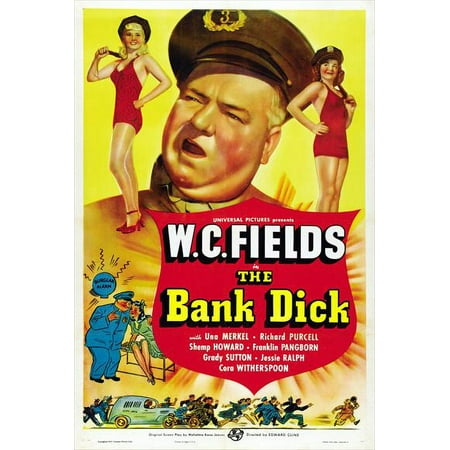UPC: 0671863644702 | The Bank Dick – movie POSTER (Style B) (27  x 40 ) (1940)