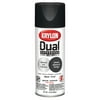 Krylon Dual SuperBond Paint + Primer Spray Paint, Flat, Black, 12 oz.