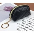 thumbnail image 1 of Janrevotw Large Capacity Simple Coin Bag Embroidered Key Coin Bag Women Fashion Zipper Clutch Key Coin Bag, 1 of 6