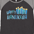 thumbnail image 4 of Inktastic Happy Hanukkah with Candles Women's Plus Size T-Shirt, 4 of 5