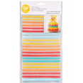 thumbnail image 3 of Wilton Striped Treat Bags, Yellow Orange Red & Blue, 3.75 x 9.5 in, 20 Bags Per Pack – 2 Pack (40 Bags Total), 3 of 5
