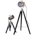 thumbnail image 3 of LED Searchlight Marine Small and Big Floor Lamp Combo Vintage Home Decorative Spotlight and Table Lamp - Hollywood Article - Tom Cruse Favorite, 3 of 6
