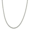 thumbnail image 1 of Chaîne de Câble en Argent Sterling 925 4.5mm 18 Pouces, 1 of 5