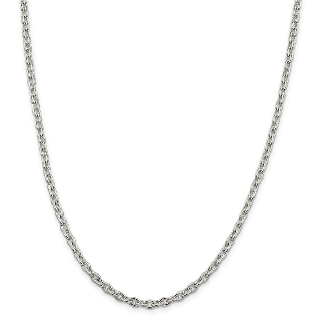 Chaîne de Câble en Argent Sterling 925 4.5mm 18 Pouces