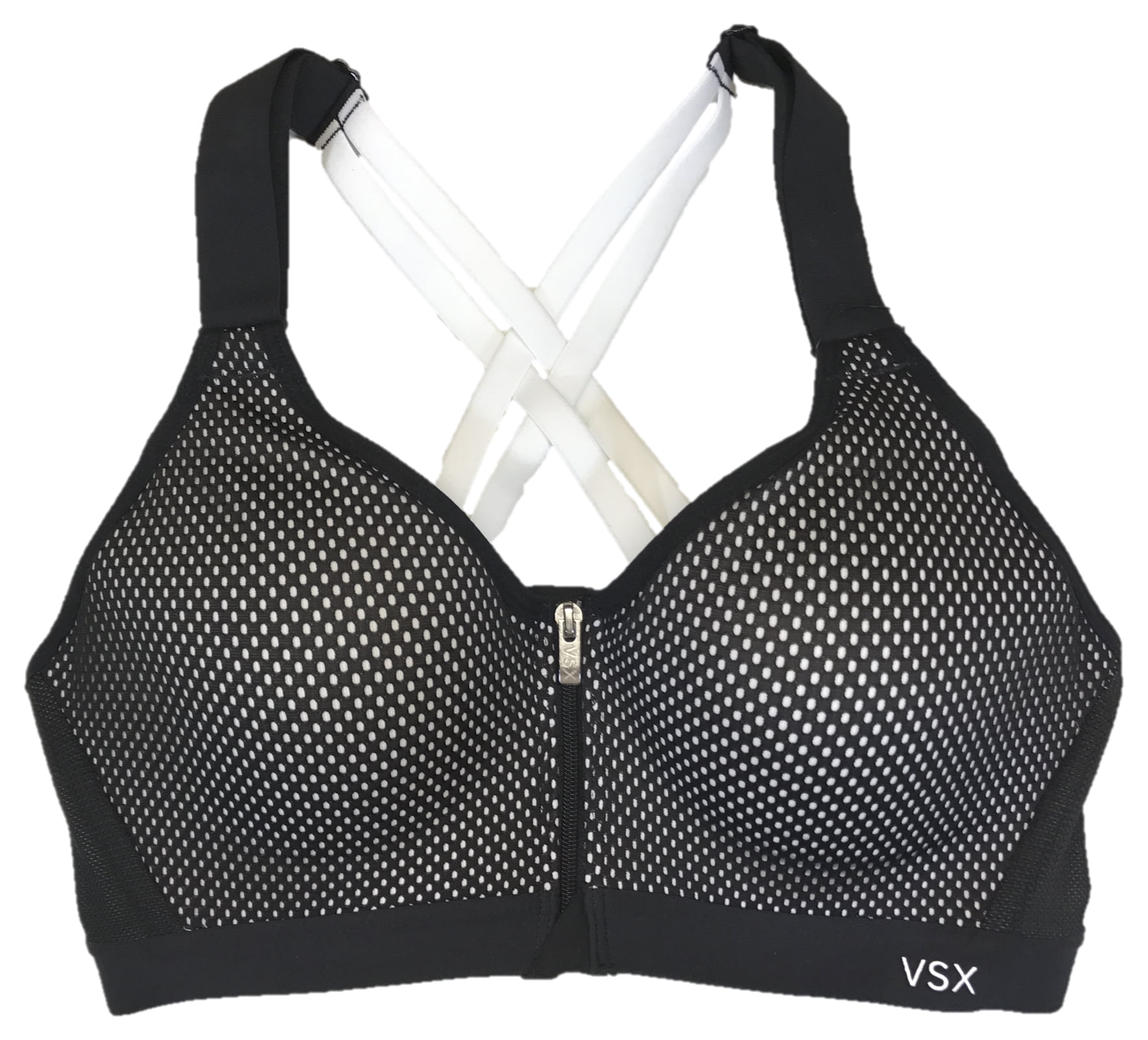 Victoria's Secret VSX Knockout Mesh Front Zip High Impact Sports Bra 36D  Size undefined - $39 - From Fried