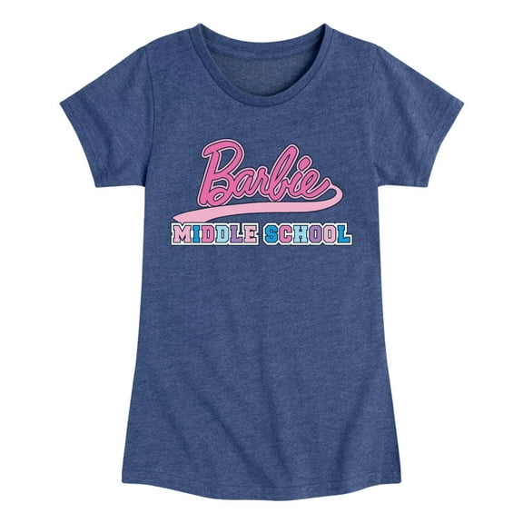 Barbie - Middle School - Toddler & Youth Girls Short Sleeve Graphic T-Shirt