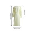 thumbnail image 5 of Langgg Robe d'Isolation Résistante aux Fluides Vêtement de Protection Non Tissé, 5 of 5