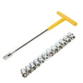 thumbnail image 1 of Peahefy 13Pcs T‑Shape External Hex Socket Wrench Sleeve Set Car Vehicle Machine Maintenance Tools,Hex Sleeve,Car Maintenance Tool, 1 of 8