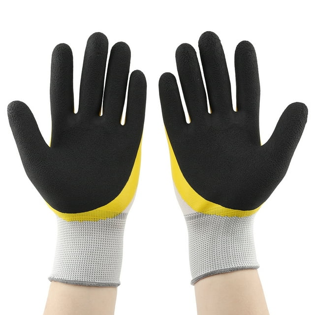 Guantes, 1 par de guantes de protección de trabajo antideslizantes, guantes de trabajo, diseño de clase mundial