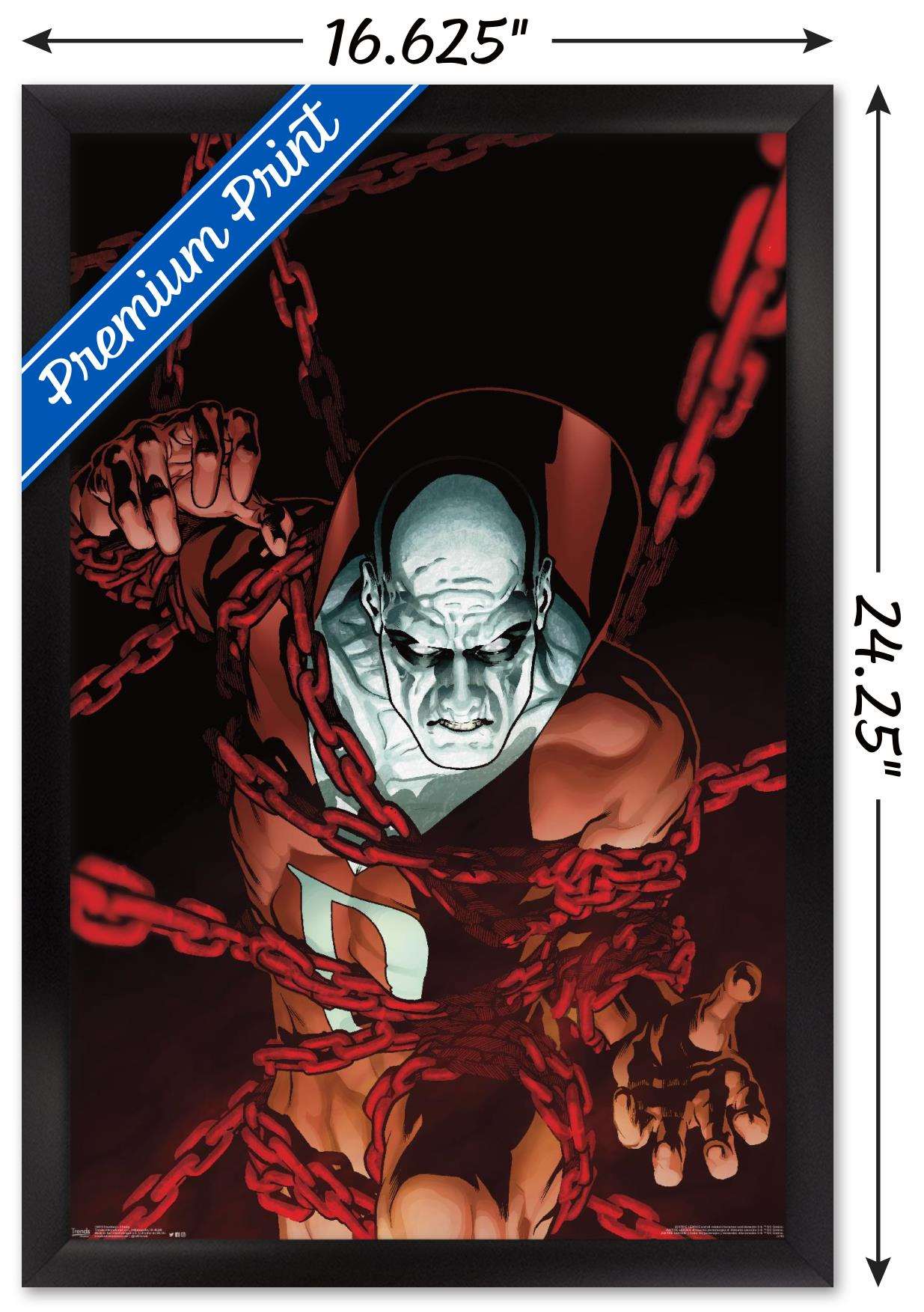 DC Comics - Deadman - Chains Wall Poster, 14.725" x 22.375", Framed
