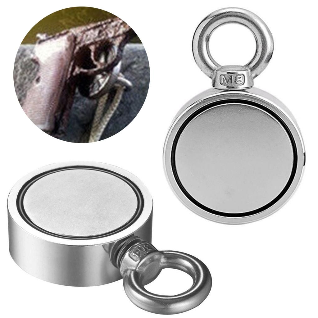 Gustave 1300L Neodymium Steel 1300 lbs Max Weight, Double-Sided Lifting Magnet