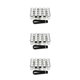 thumbnail image 5 of Speravity 20 piezas ABS tapa de válvula de neumático de coche portátil Universal Hexagonal automotriz Protector parte accesorios plata Type1 NO1, 5 of 6
