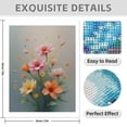 thumbnail image 3 of Diamond Art Kit for Adults, Floral Colorful Print No.400 Diamond Painting for Adults Beginners, 5D DIY Diamond Art Painting Kits, Colorful Diamond Painting Craft for Home Decor 12x16, 3 of 7