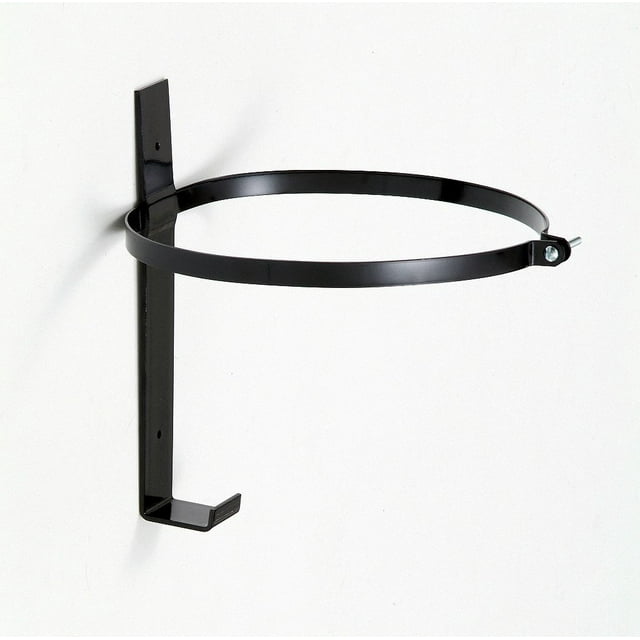Stromberg Carlson Propane Tank Rack 2020-JR Rack With Band Clamp; Holds One 20 Pound Gas Tank; Bolts To Trailer Wall Mount; Steel