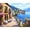 YBB-042, variant on Landscape and architecture digital oil painting set: Hand-painted flowers on canvas for houses, streets, and home decoration, 40*50cm, without frame.,YBB-036