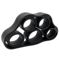 thumbnail image 1 of Banda de agarre de mano de 5 dedos de silicona elástica para entrenamiento de gimnasia (negro 8.8LB), 1 of 3