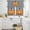 black, variant on Fall Thanksgiving Pumpkins Kitchen Curtains Sets for Windows 36 Inch Length, Autumn Maple Vintage Bow Plaid Rod Pocket Window Treatments Tier Curtains and Valances Set for Bedroom/Bathroom