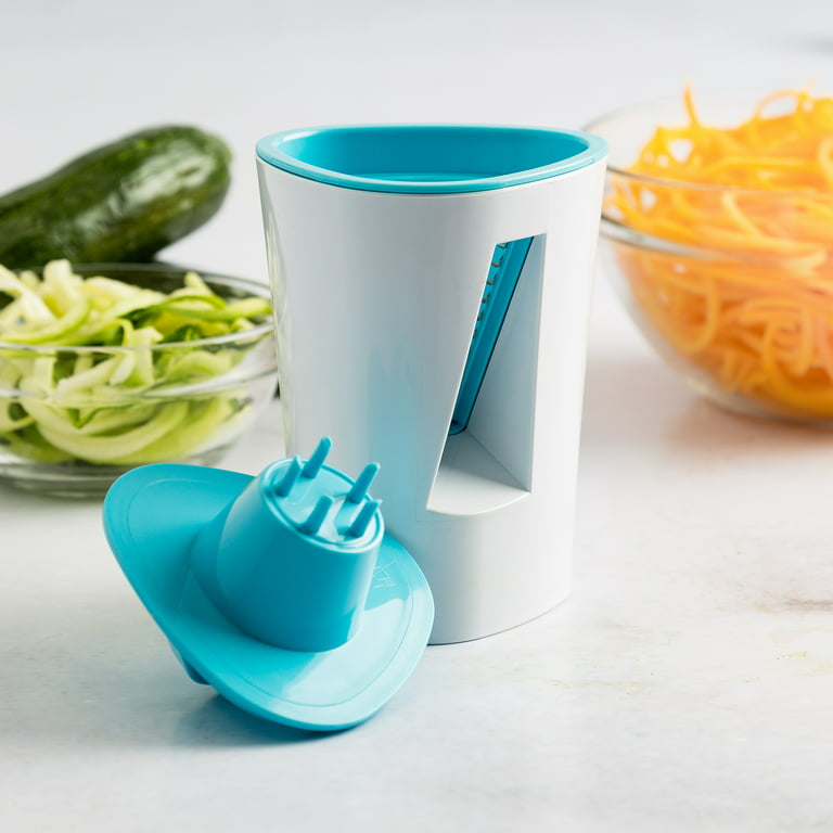 3 in 1 Handheld Veggie Spiralizer - Spiral Slicer for Zucchini, Onion,  Carrot, and More