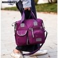 thumbnail image 2 of Bolso de hombro de nailon para mujer BANYUO Bandolera multifuncional de gran capacidad resistente al agua, 2 of 4