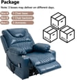 thumbnail image 5 of Large Power Lift Recliner Chair Sofa with Massage and Heat for Big and Tall Elderly,Infinite Positions,Dual Motor,Cup Holders,Air Leather Home Theater Seat, 5 of 9