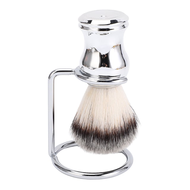 Brocha Para Barba Con Soporte Para Afeitar, Crema De Afeitar Portátil Con Ergonómico, Brocha Para Afeitar Para El Cuidado Facial Con Soporte Para Afilar