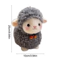 thumbnail image 4 of karymi Super Adorable Small Plush Sheep Toy with Cherry Pendant 9.8 Inch Soft Fluffy Stuffed Animal Doll for Child Companion Birthday Gift Bedroom Decor Birthday Gifts, 4 of 7