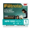 Filtrete 16x16x1, MERV 11, Allergen Reduction HVAC Furnace Air Filter, 1200 MPR, 1 Filter