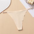 thumbnail image 6 of LIZUOJUN Under $2 Underwear Women No Show Hipster Thong T Back Underwear Silky G String For Everyday Wear Cheeky Bikini Briefs S-XL, 6 of 7