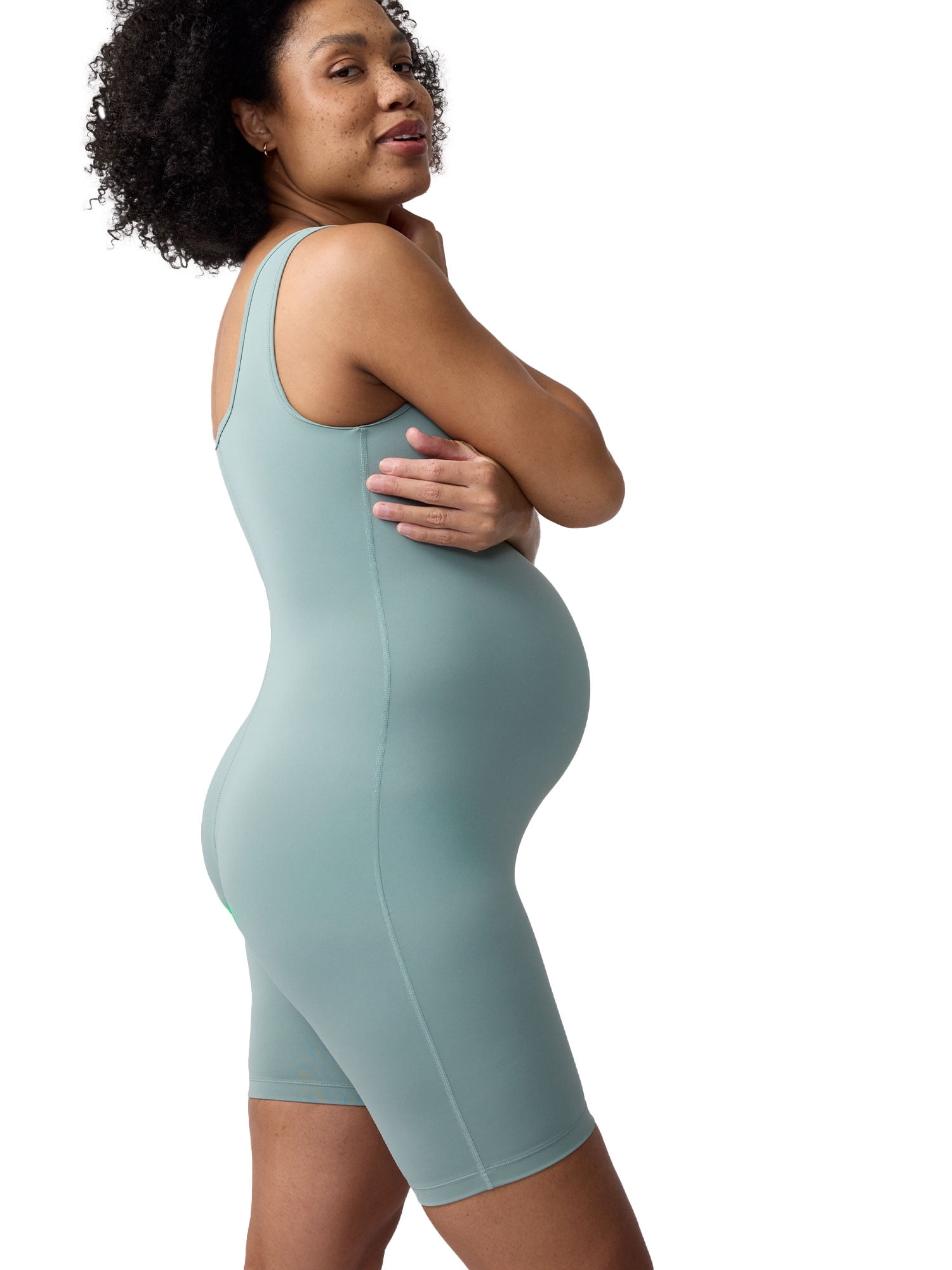 Ingrid & Isabel For Every Belly Women's Maternity Favorite Short Unitard, Sizes S-XXL