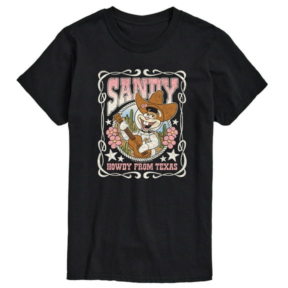 Spongebob Squarepants - Country Sandy - Men's Short Sleeve Graphic T-Shirt