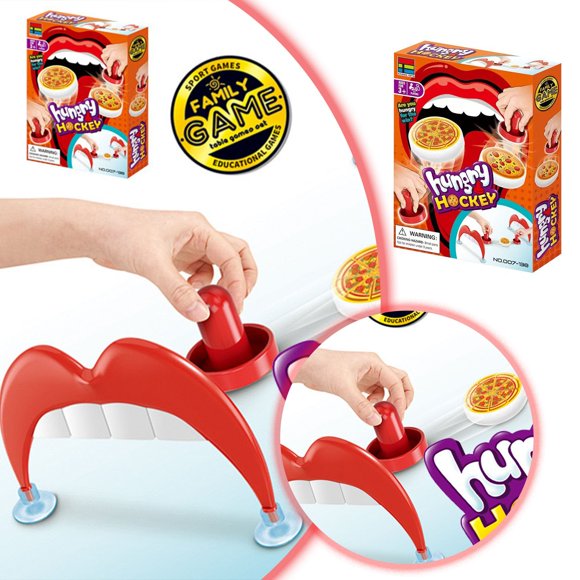 Riforla Fun Board Games Puzzle Toys Pizza Ice Push Pull Toys Table Toys Kids Party Decorations to KidsThe Gift Education Red