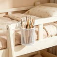 thumbnail image 6 of Yeciiwht Round Hanging Pen Holder, Desk Organizer Storage Basket with Hook for Office School Supplies, 6 of 6