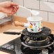 thumbnail image 3 of ERQVHQV Placa difusora de calor Reductor de llama Esmalte Protector de llama Anillo de cocción a fuego lento Parrilla Protector de calor Domador de calor para el hogar Cocina Cocinar Negro oso de fresa Electrónica, 3 of 4