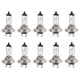 thumbnail image 2 of 10 Uds H7 LED faro 12V 55W 1320-2000LM bombilla halógena súper brillante () blanco, 2 of 2