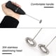 thumbnail image 3 of Wosthever Batidora eléctrica portátil, batidor de huevos de mano, fabricante de espuma, aparatos para beber, agitador lavable, accesorios Juegos de servir café y té, 3 of 6