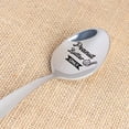 thumbnail image 2 of Engraved Spoon Gift for Peanut Butter Lover Women Men Kids | Best Friend Gift for Boy Girl | Funny Christmas Gift - Unique Birthday Peanut Butter Only Stainless Steel -7 Inch Spoon Gift, 2 of 5