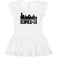 thumbnail image 3 of Inktastic Denver Colorado Skyline Grunge Girls Toddler Dress, 3 of 5