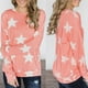 thumbnail image 3 of Camiseta de manga larga para mujer jinwen rosa S, 3 of 8