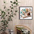 thumbnail image 4 of 5D DIY taladro redondo completo pintura de diamante libros café kit decoración del hogar 40x40cm JShteea El nuevo, 4 of 9